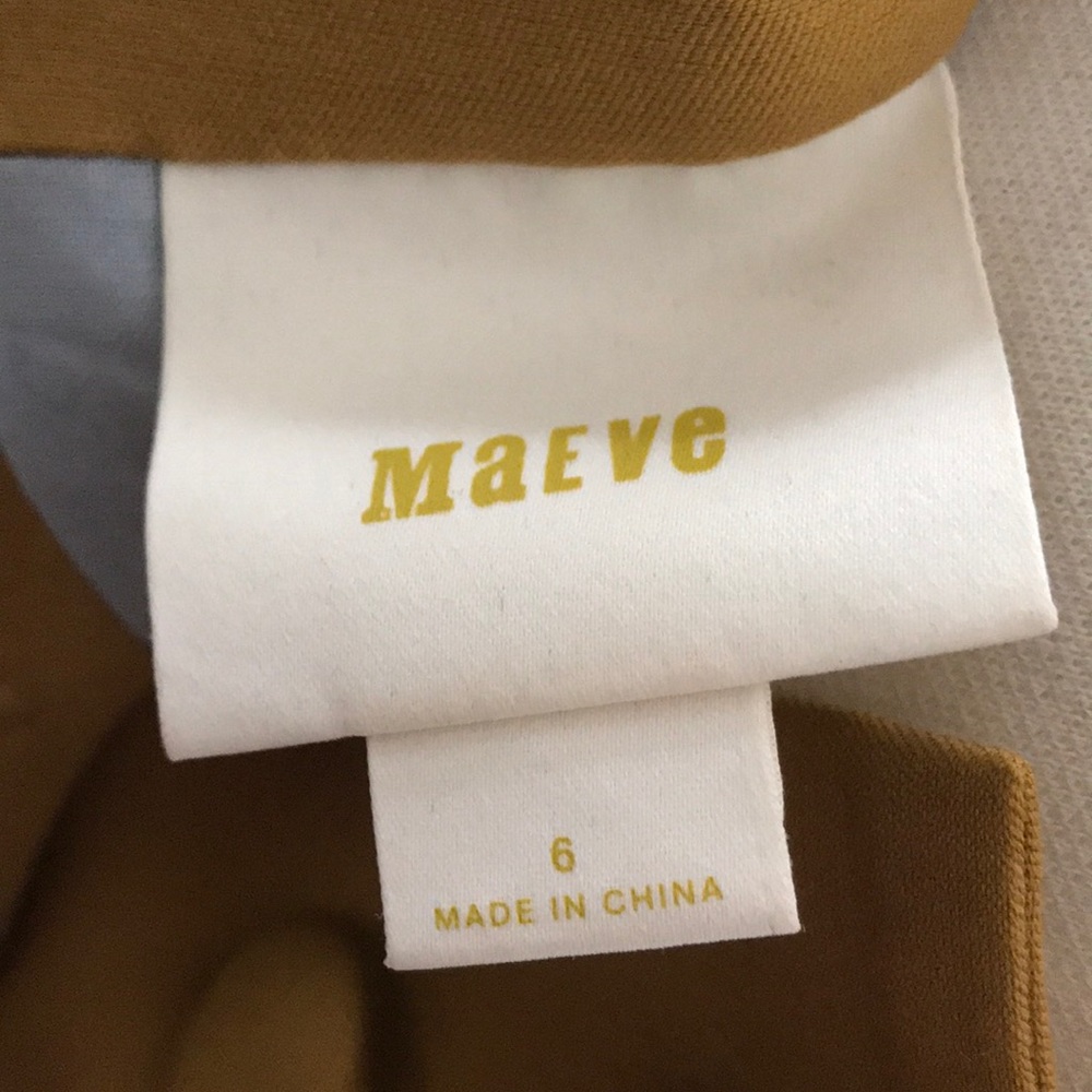 Gold Maeve Dress Silk/Wool - Picture 7 of 8